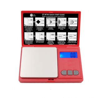 DT M700 RED  - 0.1G POCKET SCALE